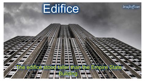 edifice example.